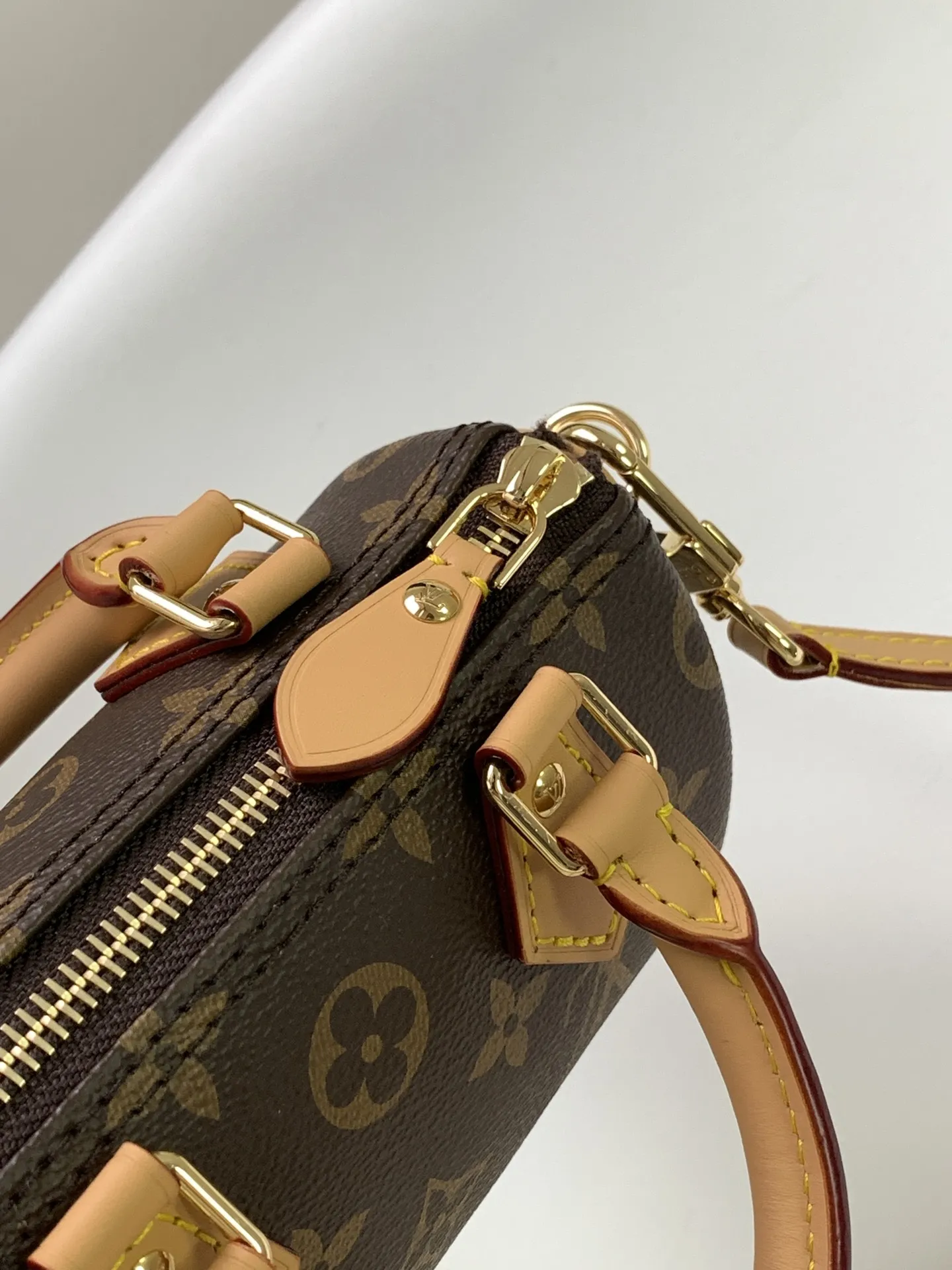 Louis Vuitton Nano Speedy Monogram Handbag - Image 7