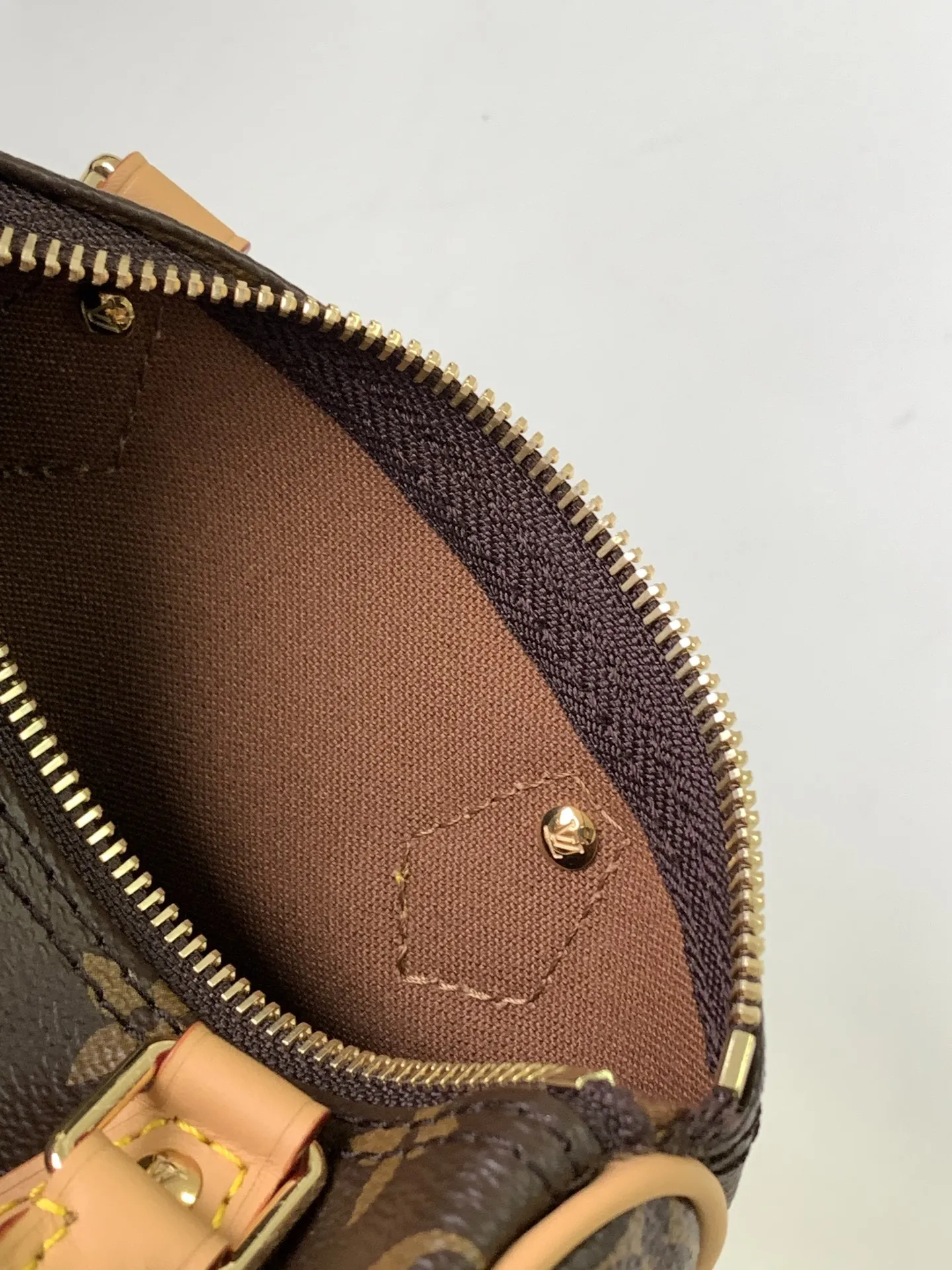 Louis Vuitton Nano Speedy Monogram Handbag - Image 8