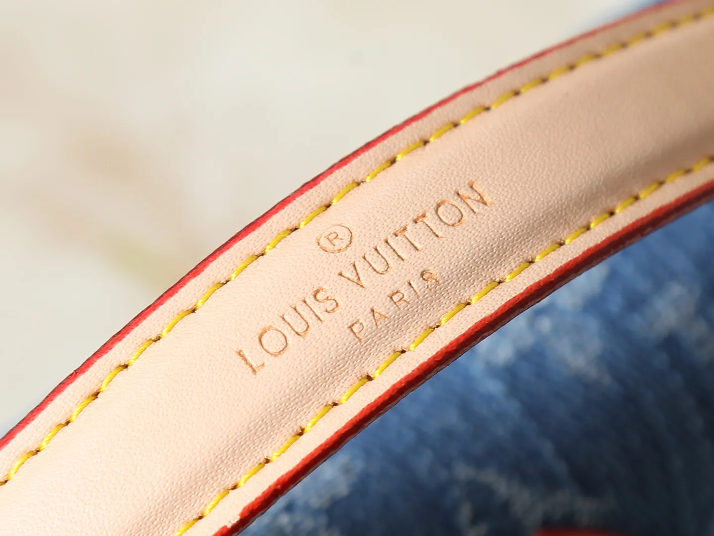 Louis Vuitton Nano Diane Bag Monogram Denim Blue - Image 5