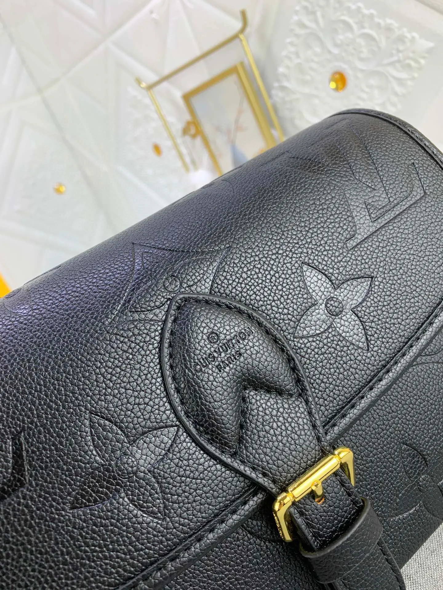 Louis Vuitton Nano Diane Bag Monogram Empreinte Black Leather - 图片 6