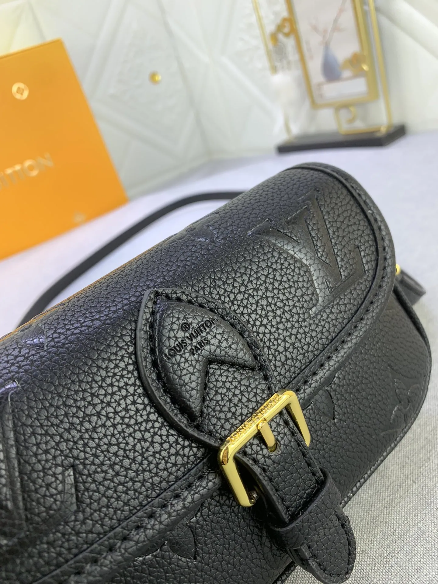 Louis Vuitton Nano Diane Bag Monogram Empreinte Black Leather - 图片 6