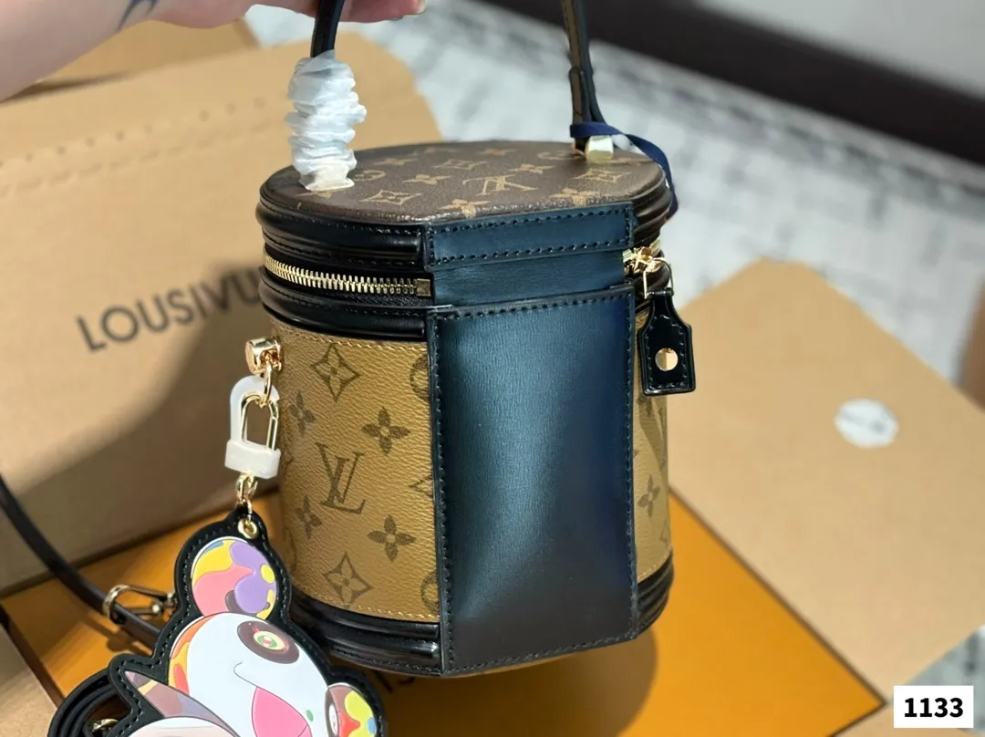 Louis Vuitton Nano Cannes Bag Monogram Reverse Canvas - Image 5