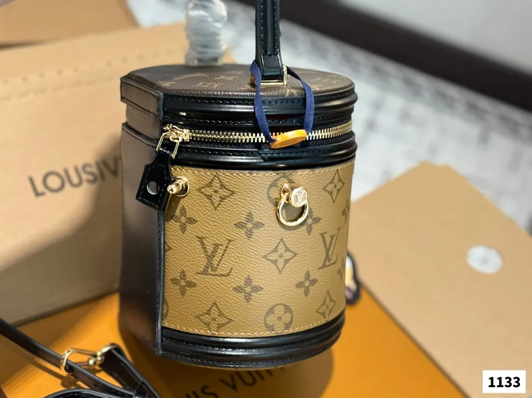 Louis Vuitton Nano Cannes Bag Monogram Reverse Canvas - Image 8