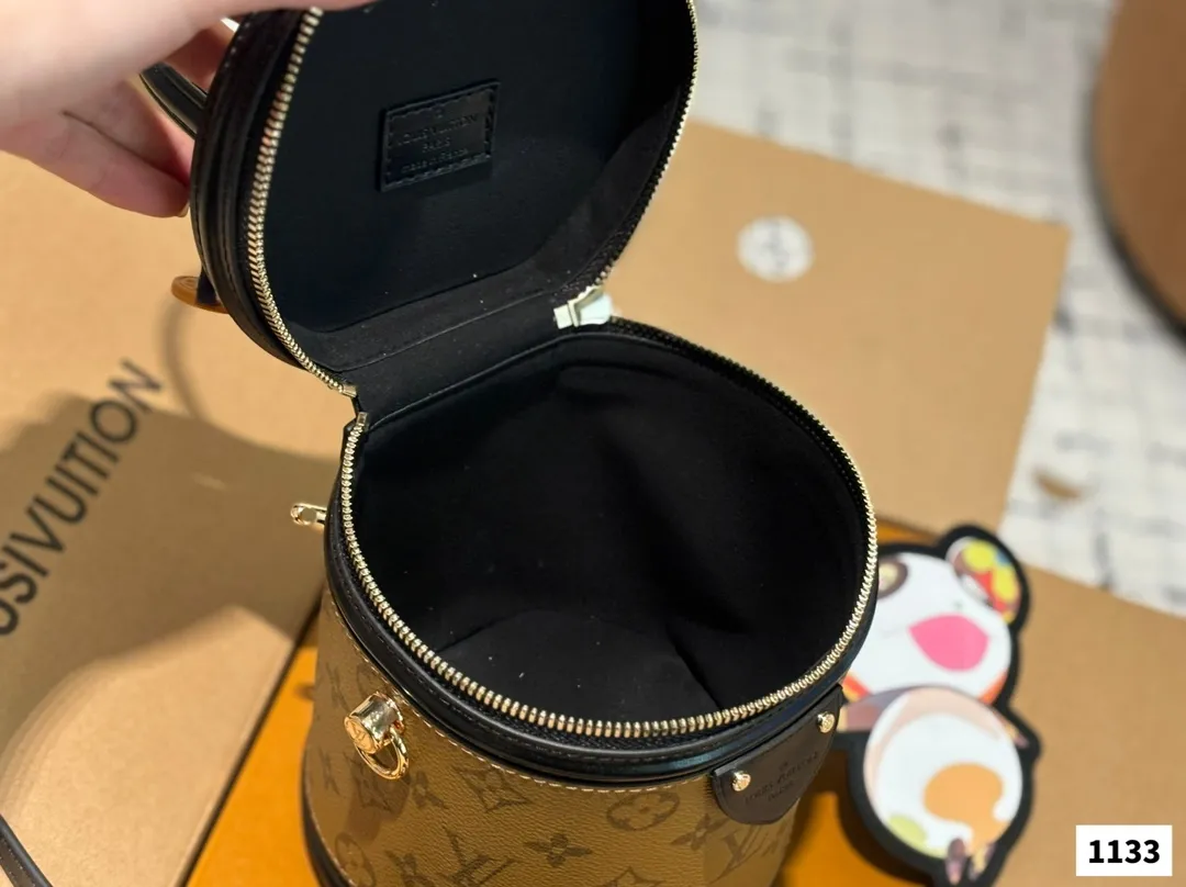 Louis Vuitton Nano Cannes Bag Monogram Reverse Canvas - Image 9