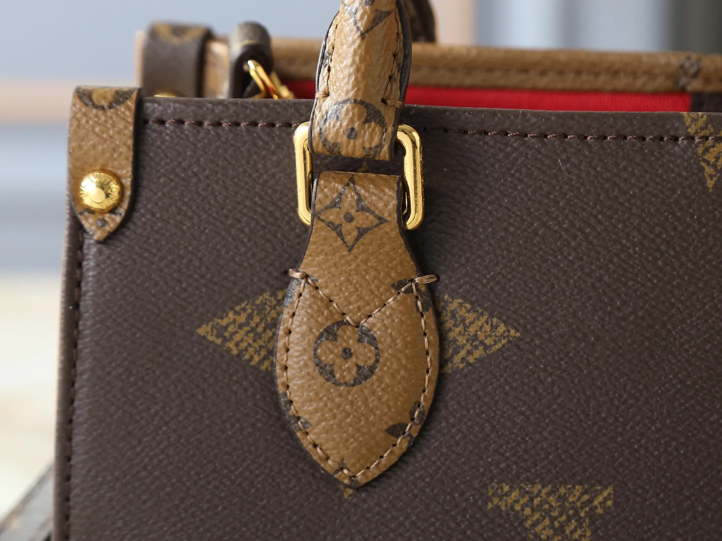 Louis Vuitton OnTheGo PM Tote Bag Monogram Monogram Reverse Canvas - 图片 5