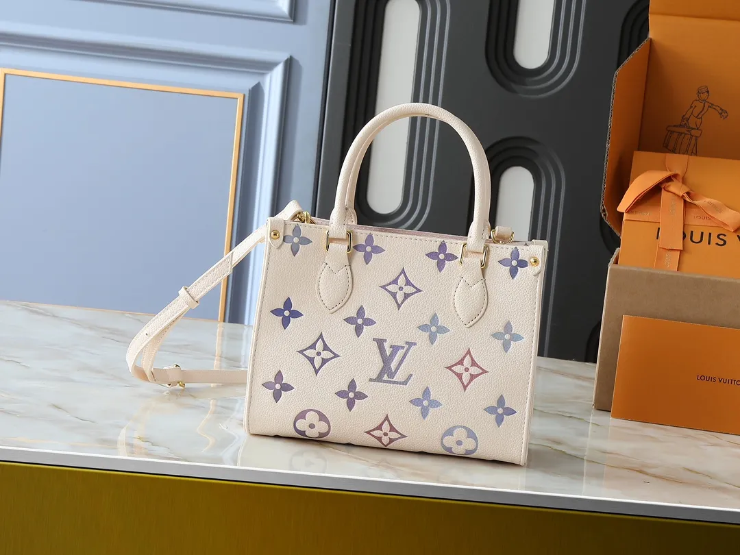 Louis Vuitton OnTheGo PM Tote Bag Dream Collection Watercolor Monogram