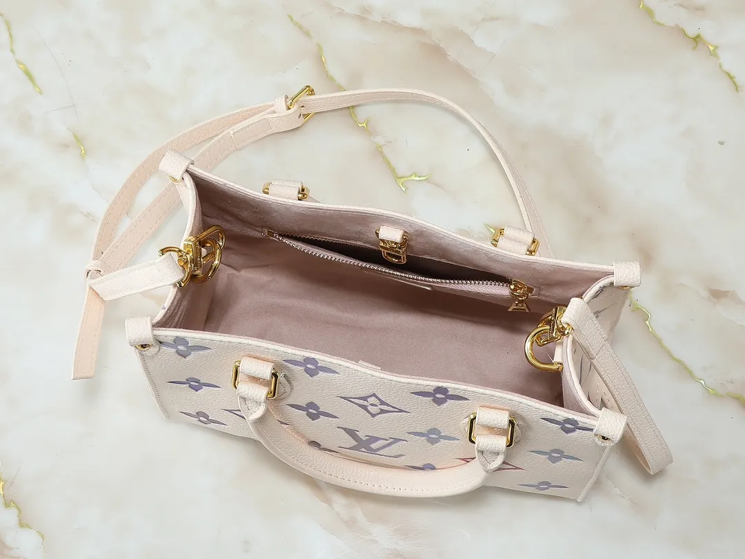 Louis Vuitton OnTheGo PM Tote Bag Dream Collection Watercolor Monogram - Image 9