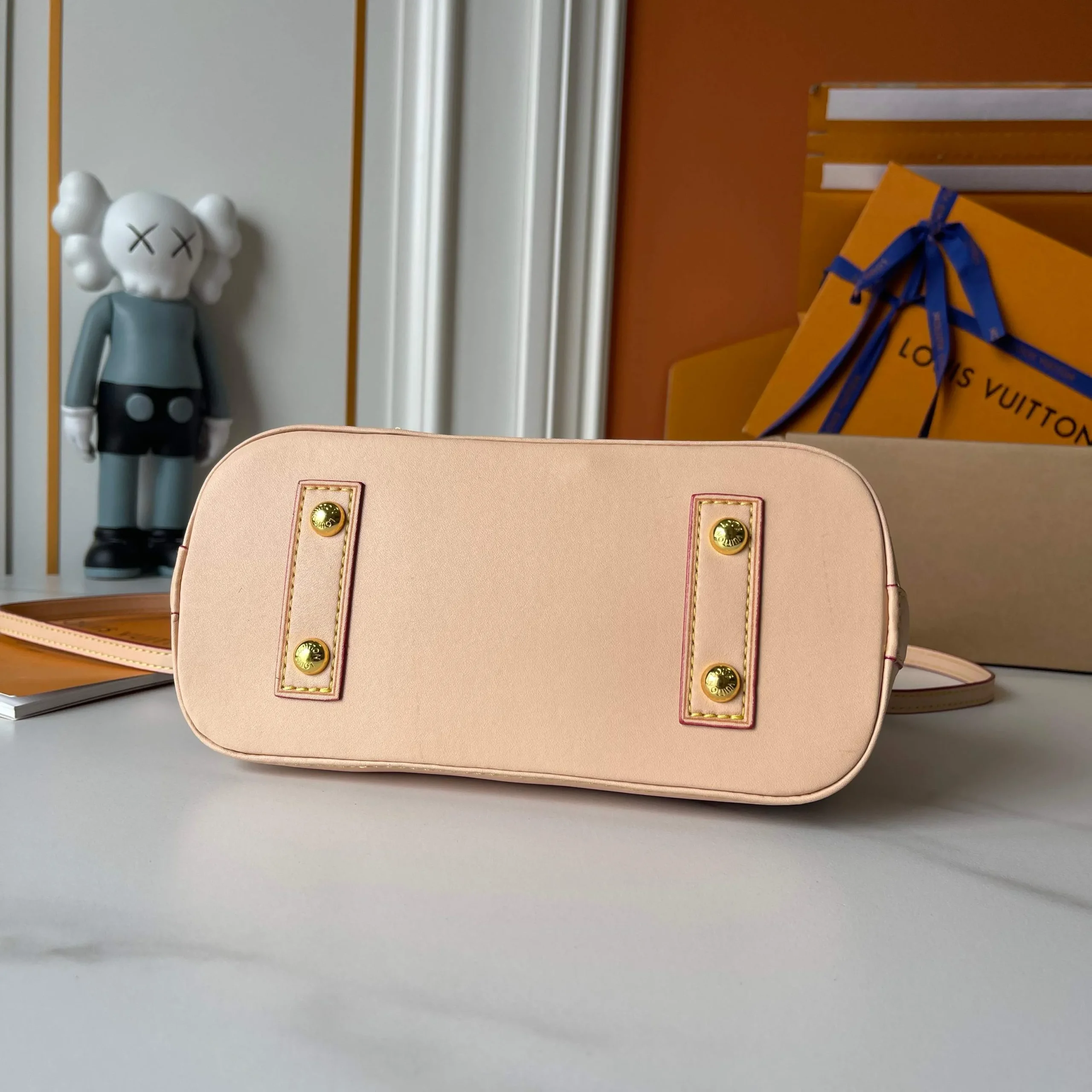 Louis Vuitton Takashi Murakami Nano Alma Handbag Cherry Edition - Image 4