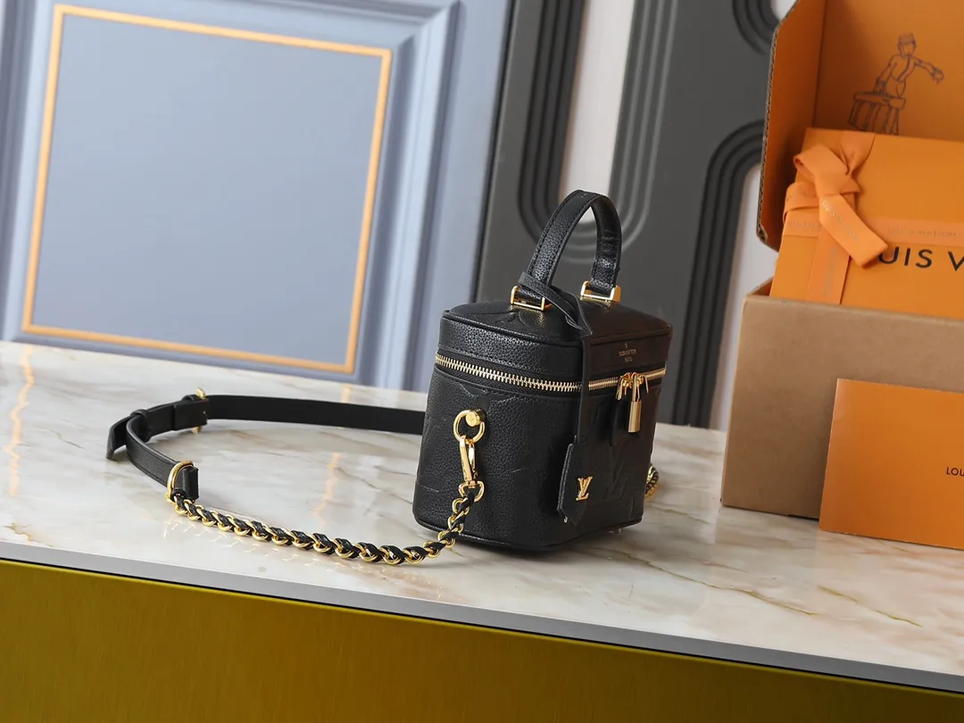 Alternative view of Louis Vuitton Vanity PM Handbag Giant Monogram Empreinte Black