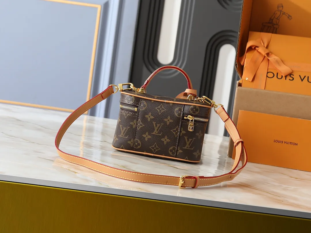 Louis Vuitton Vanity Chain Pouch Handbag Classic - 图片 3