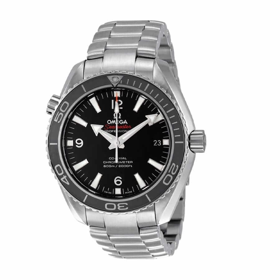 Alternative view of Omega Seamaster Planet Ocean 232.30.42.21.01.001 Black Dial Super Accurate Clone