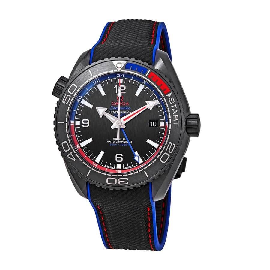 Alternative view of Omega Seamaster Planet Ocean 215.92.46.22.01.004 Premium Copy 1:1