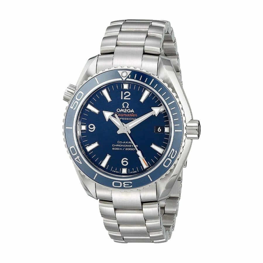Alternative view of Omega Seamaster Planet Ocean 232.90.42.21.03.001 Blue Dial Near Original Replica