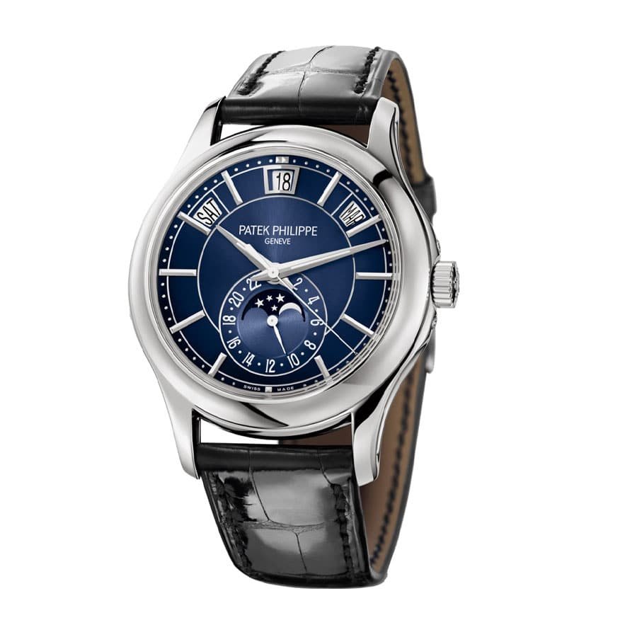 Alternative view of Patek Philippe Annual Calendar 5205G-013 ??Blue Dial?? Supreme Replica Edition