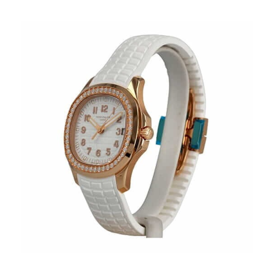 Alternative view of Patek Philippe Aquanaut Luce 5268/200R-012 ??Diamond Bezel?? First-Class Replica