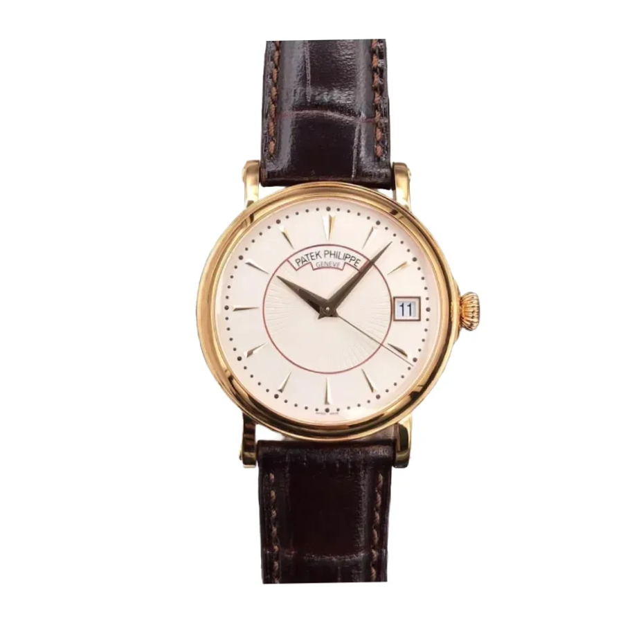 Patek Philippe Calatrava 5153J-001 ??Yellow Gold Officer??s Case?? Deluxe Replica Edition