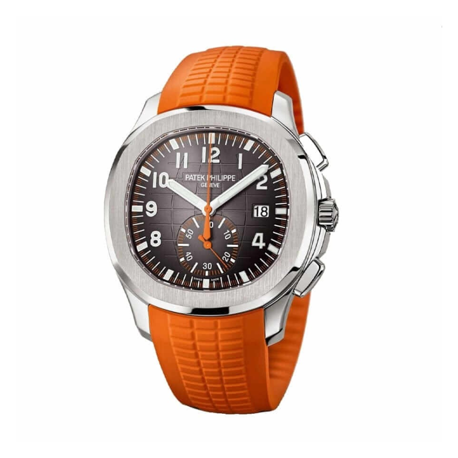 Alternative view of Patek Philippe Aquanaut Chronograph Orange 5968A-001 Collector??s Clone 1:1