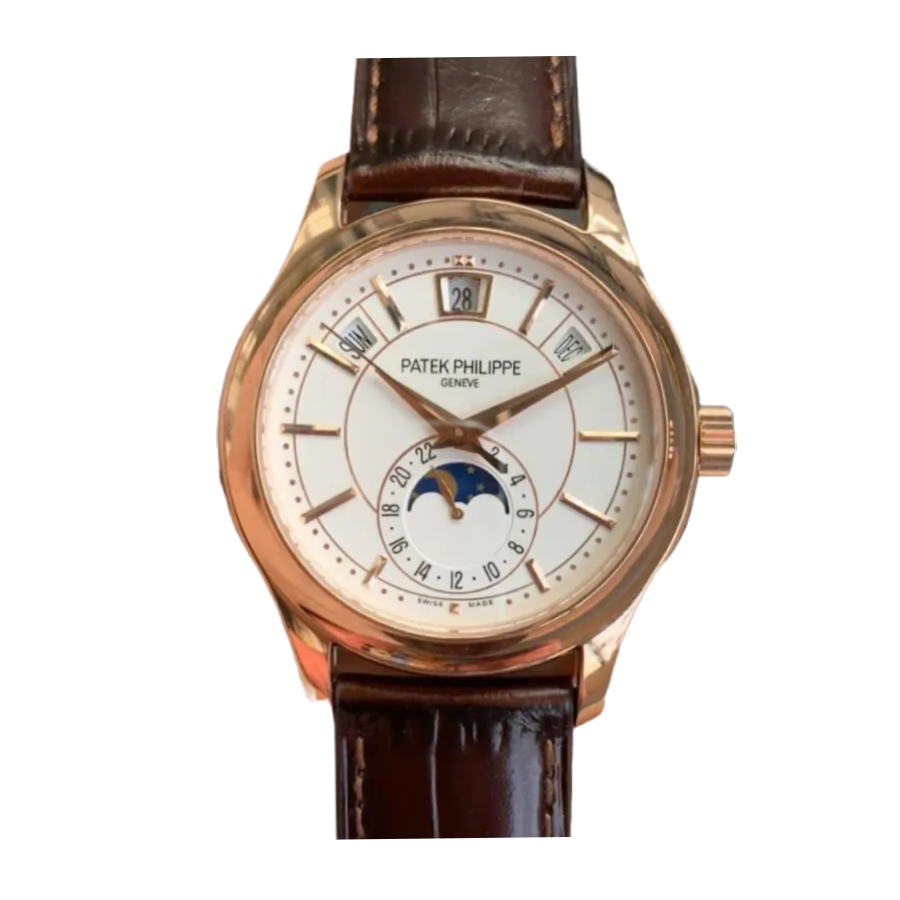 Patek Philippe Complications 5205R-001 ??Rose Gold Annual Calendar?? High-End Replica 1:1
