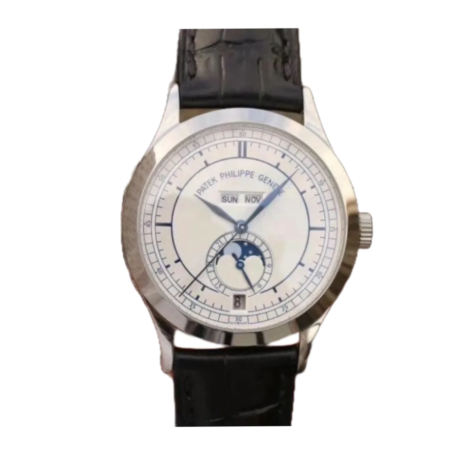 Patek Philippe Complications 5396G-001 ??White Gold Silvery Dial?? Ultra Clone 1:1