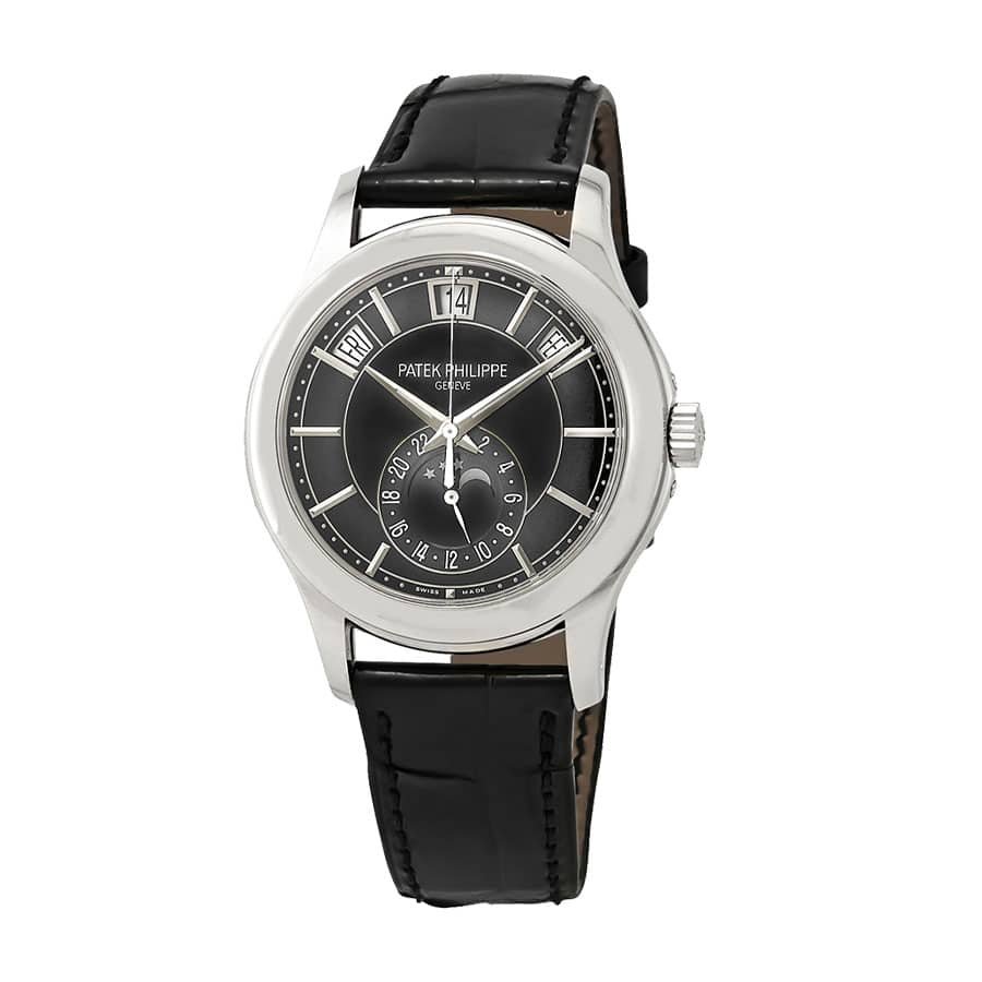 Alternative view of Patek Philippe Annual Calendar 5205G-010 ??Opaline Dial?? Deluxe Replica Edition