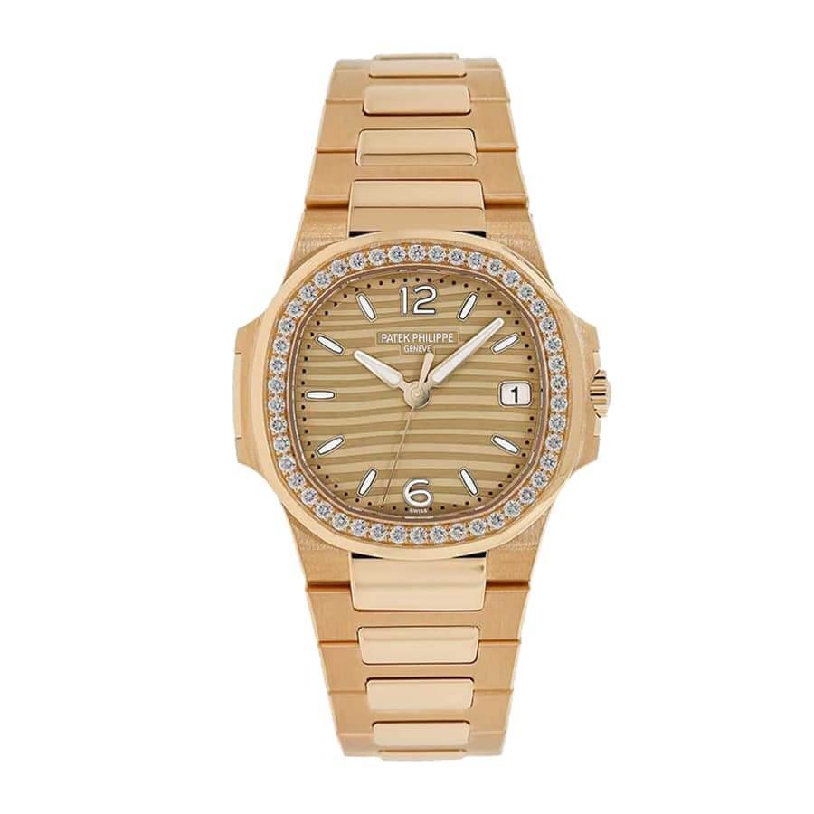 Patek Philippe Nautilus 7010/1R ??Golden Dial?? Collector??s Copy 1:1