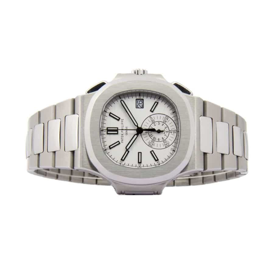 Patek Philippe Nautilus Chronograph 5980/1A-019 ??White Dial?? Precision Clone - Image 5