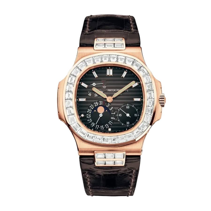Patek Philippe Nautilus 5724 ??Baguette Diamonds?? 1:1 Clone Edition