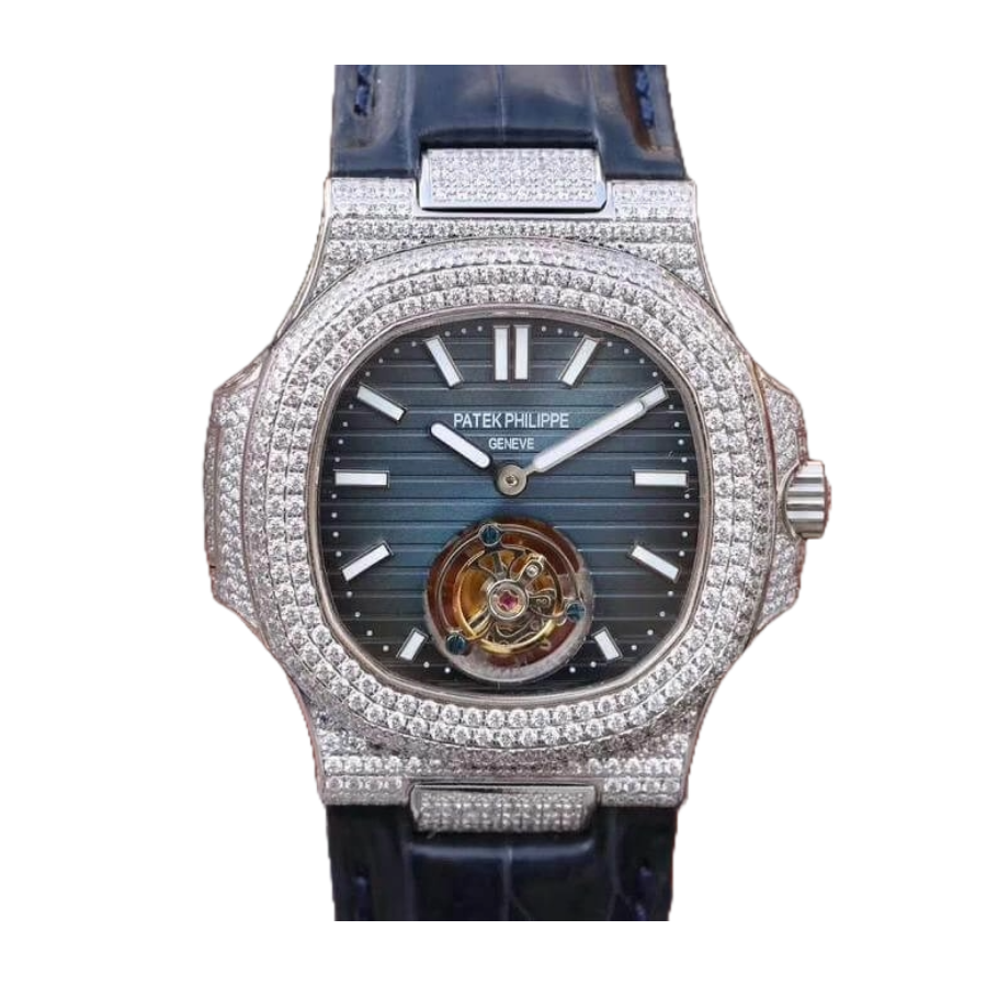 Patek Philippe Nautilus 5711 Tourbillon ??Jumbo?? Blue Dial Super Accurate Clone