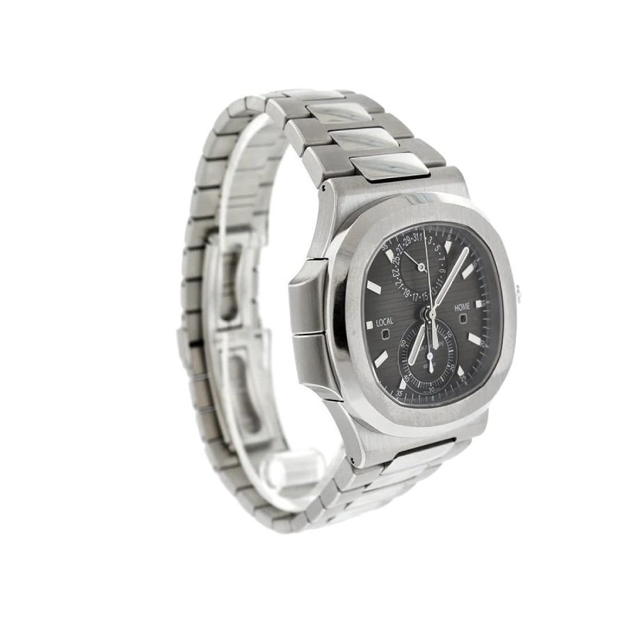 Alternative view of Patek Philippe Nautilus Travel Time Chronograph 5990/1A-001 First-Class Clone