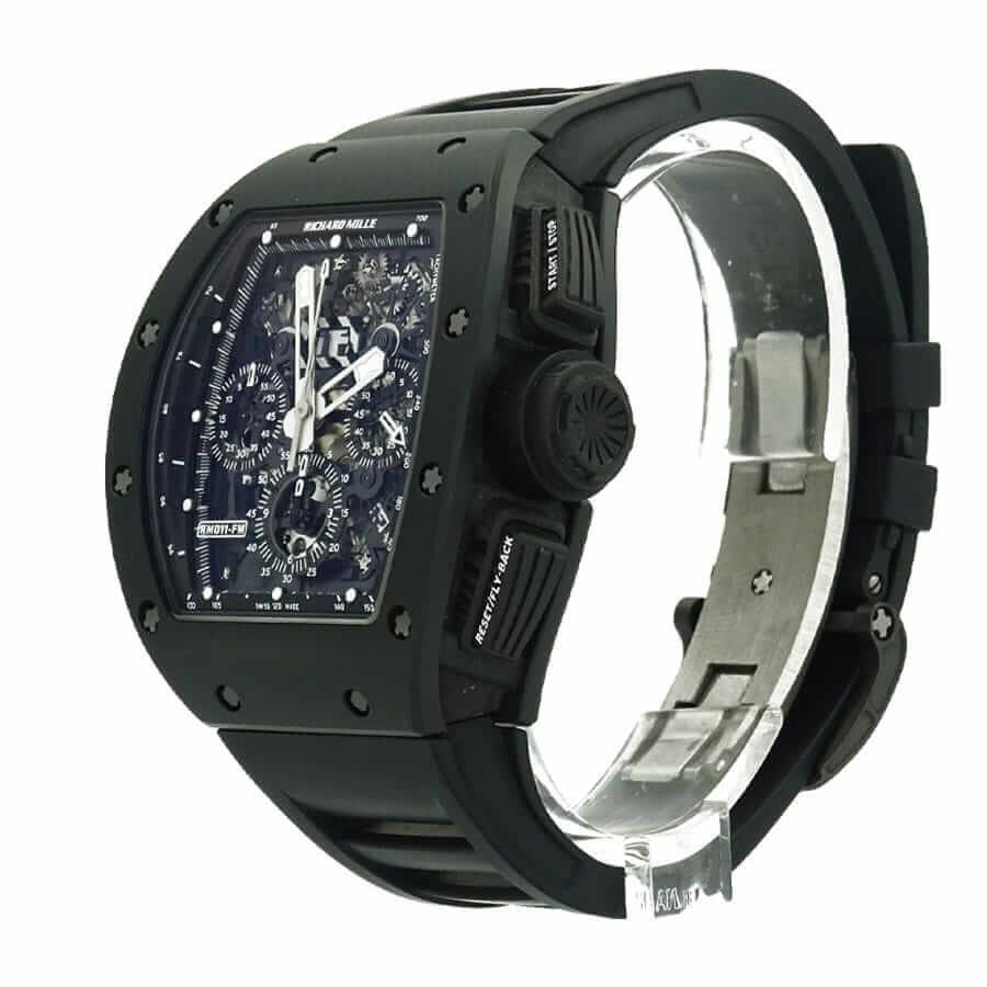 Alternative view of Richard Mille RM 011 ??Flyback Chronograph?? Ultra Accurate Clone