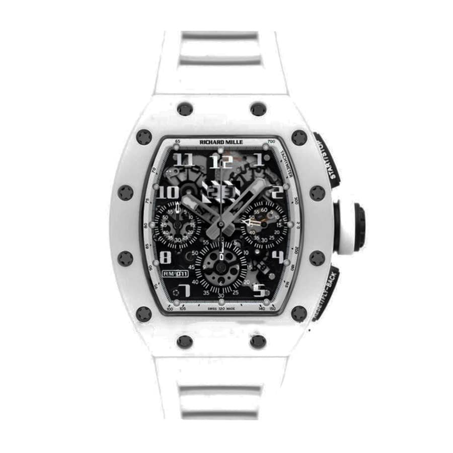 Richard Mille RM 011 ??White Ghost?? Chronograph Precision Replica Edition