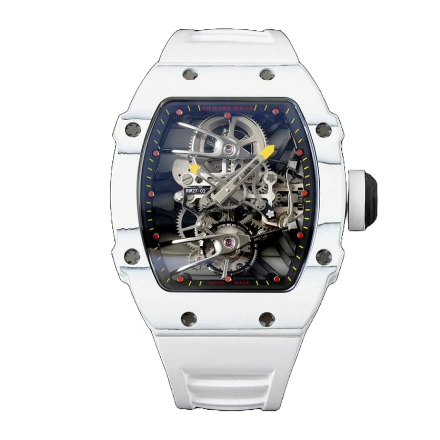 Richard Mille RM 27-02 Tourbillon ??Rafael Nadal?? White Case First-Class Clone