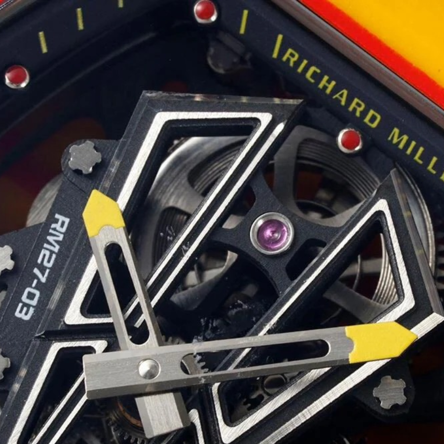Alternative view of Richard Mille RM 27-03 Tourbillon ??Rafael Nadal?? Collector??s Clone 1:1