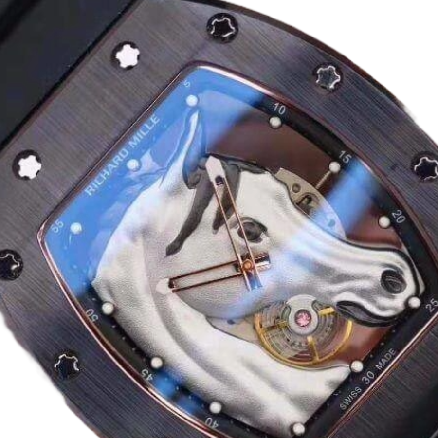 Alternative view of Richard Mille RM 52-02 ??Horse?? Ultra Realistic Replica