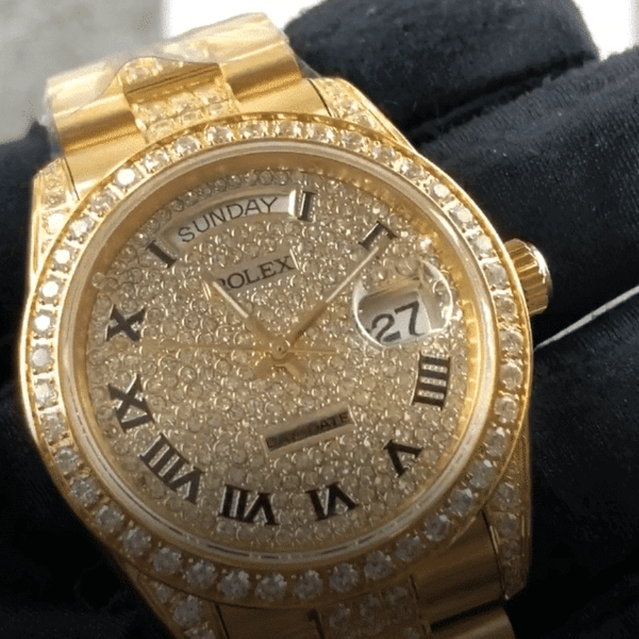 Rolex Yacht-Master 116622 ??Iced Out?? Perfect Super Clone - Image 3