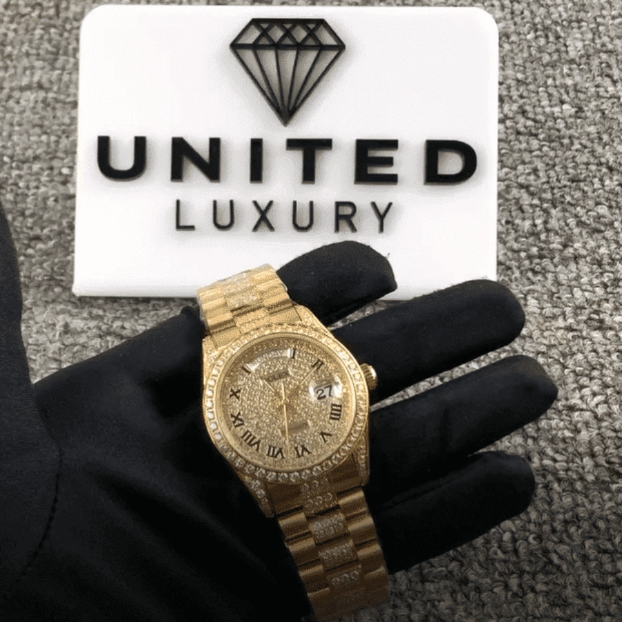 Alternative view of Rolex Yacht-Master 116622 ??Iced Out?? Perfect Super Clone
