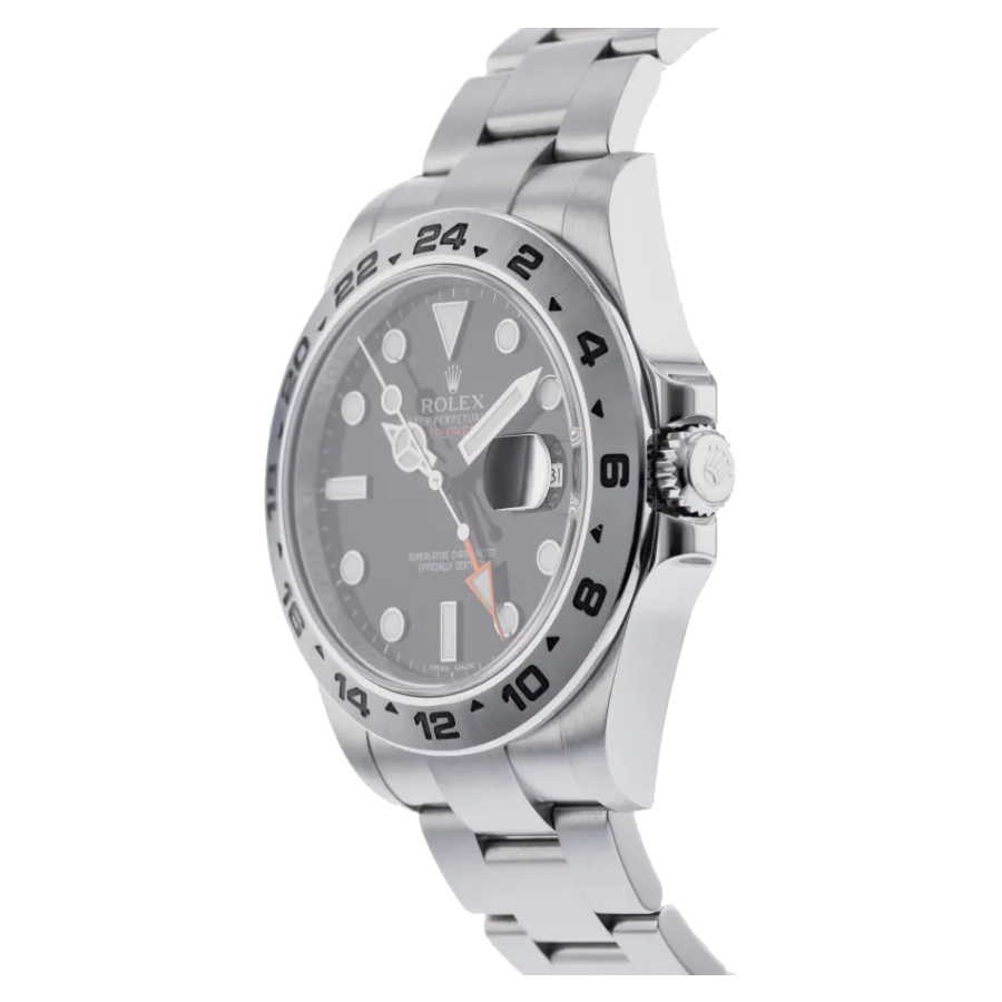 Alternative view of Rolex Explorer II 216570 ??Black Dial?? Perfect Clone Edition