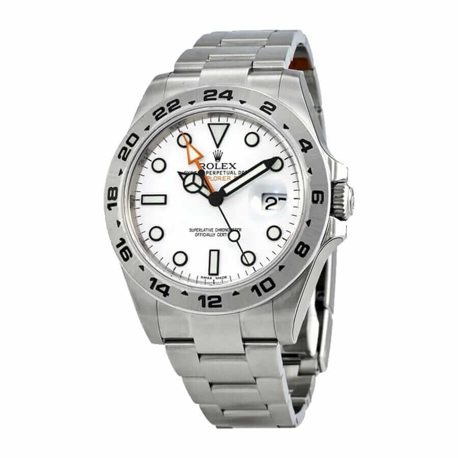 Alternative view of Rolex Explorer II 216570 ??Polar?? Deluxe Clone Edition