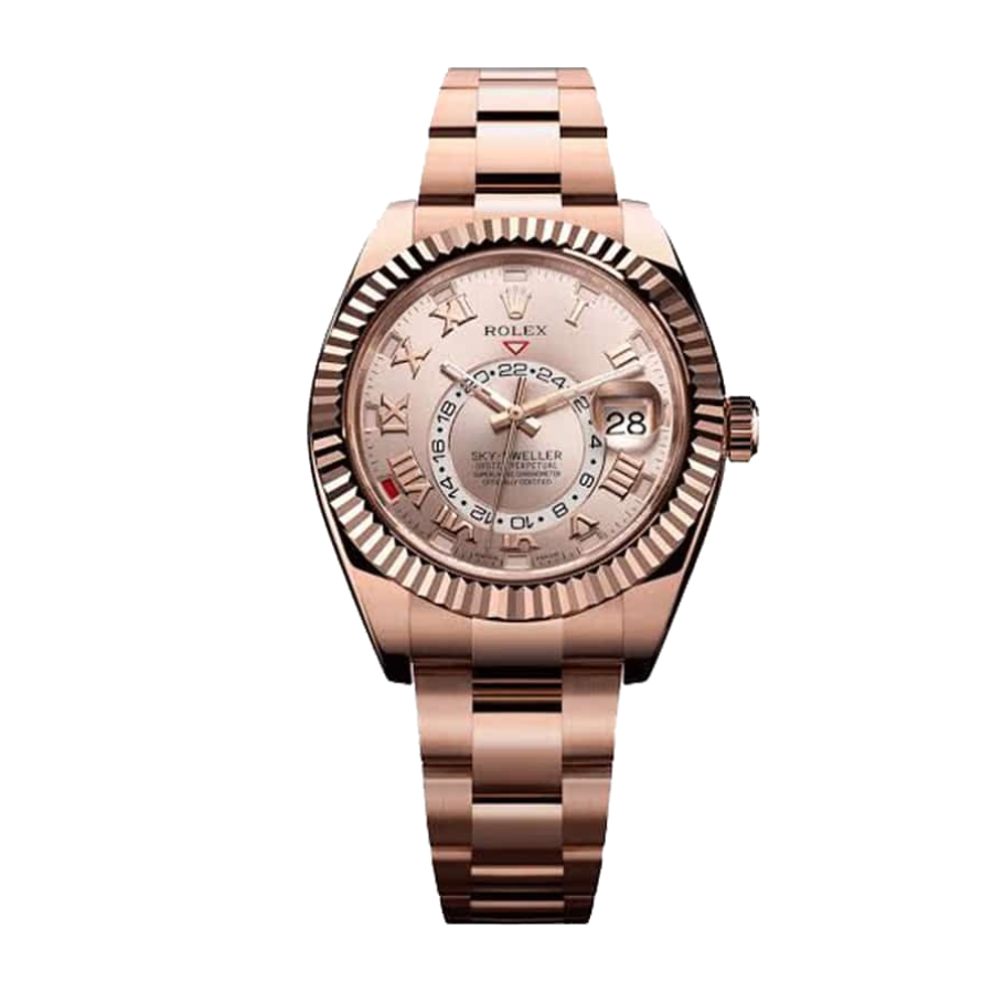 Rolex Sky-Dweller 326935 ??Everose Gold?? Handcrafted Replica Edition