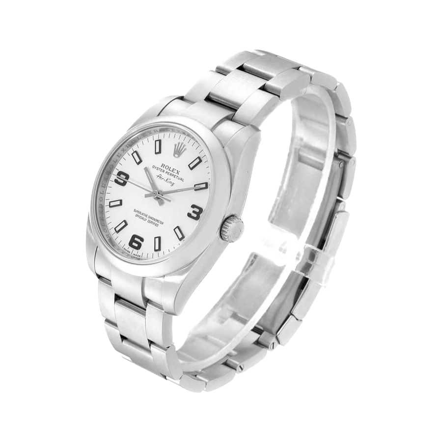 Rolex Air-King Stainless Steel White Dial 114200 Elite Clone Edition - 图片 2