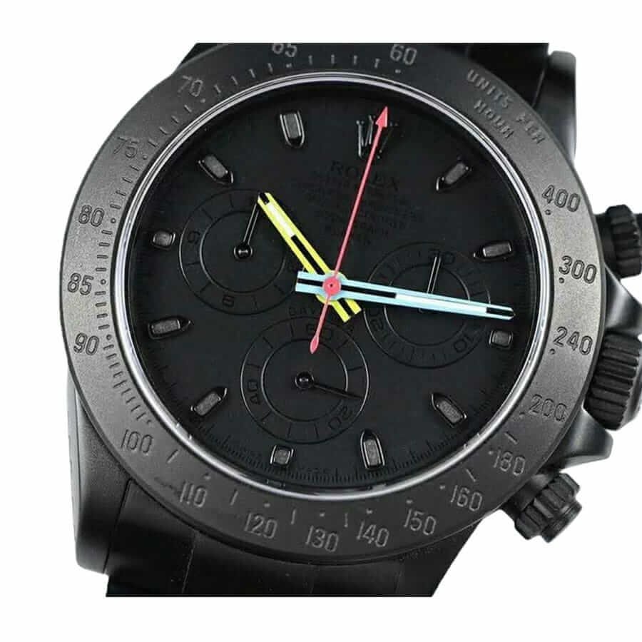 Alternative view of Rolex Cosmograph Daytona 116520 ??Blaken?? True to Original Copy