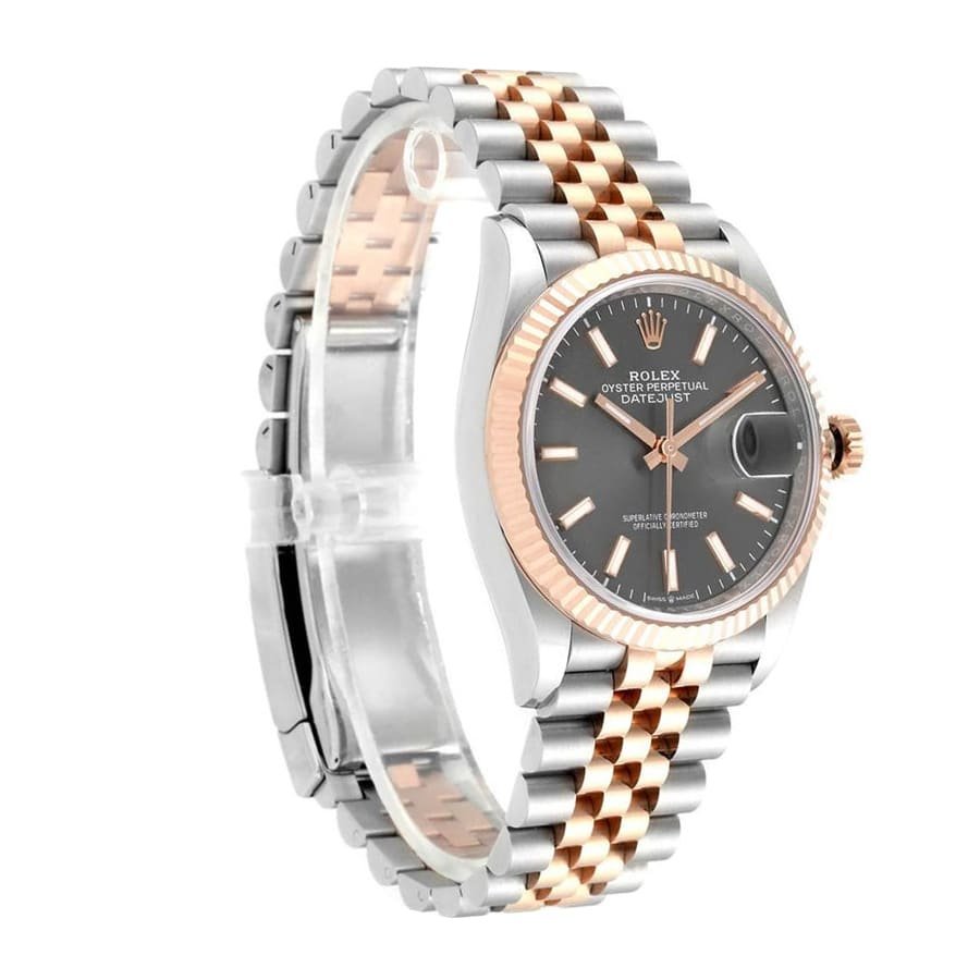 Rolex Datejust 126231 Two-Tone Fluted Bezel Detailed Replica - 图片 2