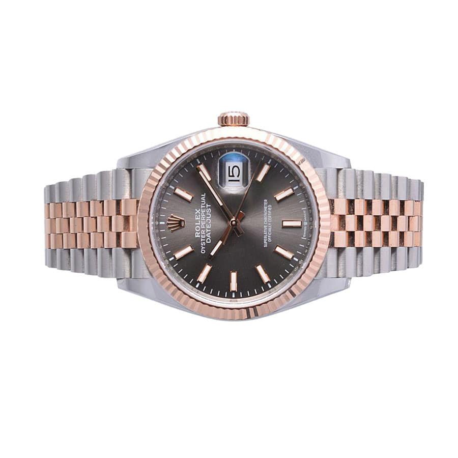 Rolex Datejust 126231 Two-Tone Fluted Bezel Detailed Replica - 图片 4