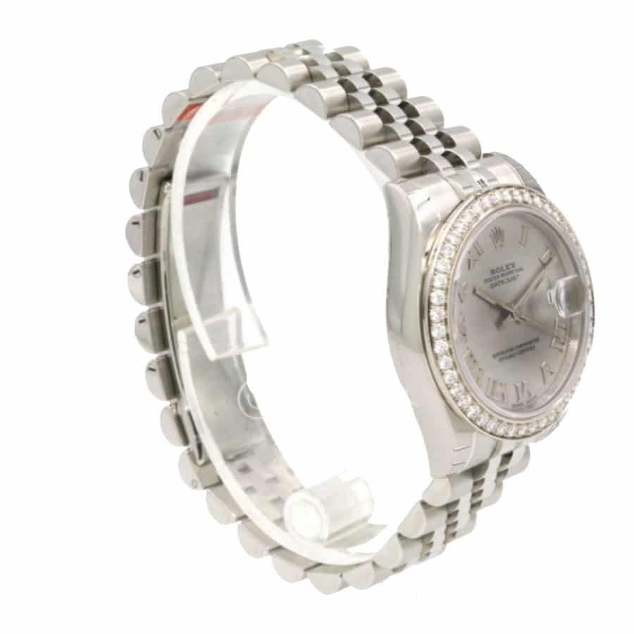 Alternative view of Rolex Datejust 279166 Platinum Diamond Dial True Replica 1:1
