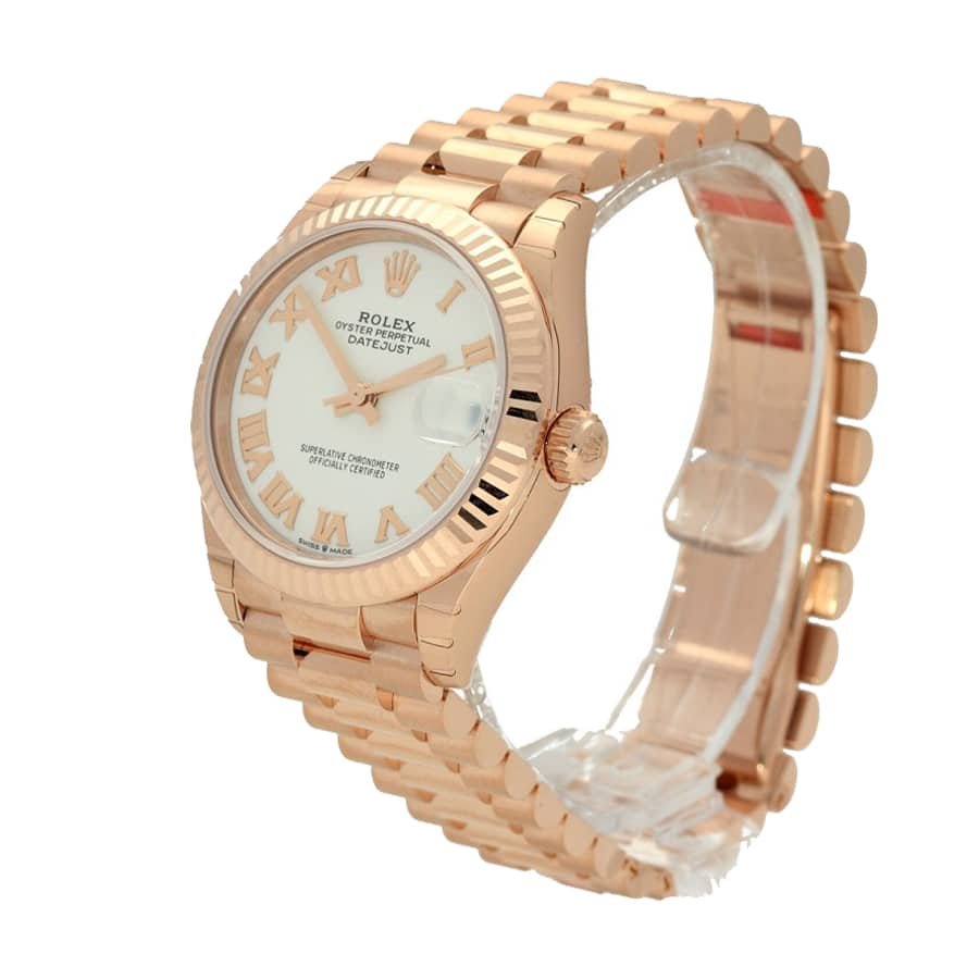 Alternative view of Rolex Datejust 278275 Rose Gold Authentic Clone 1:1