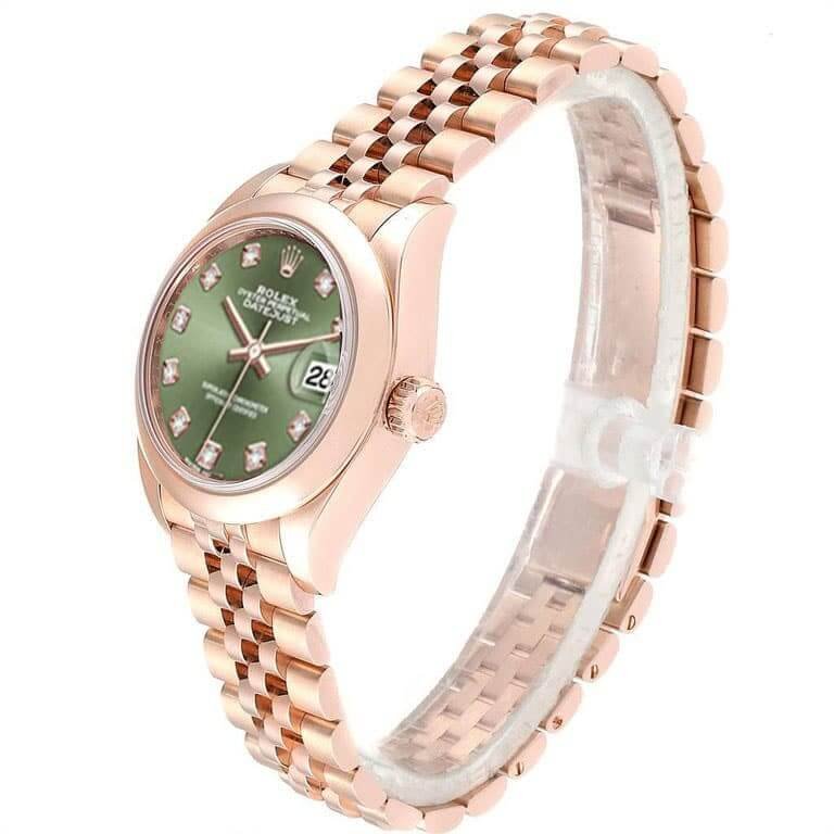 Rolex Lady-Datejust 279165 Green Diamond Dial Premium Copy 1:1 - 图片 2