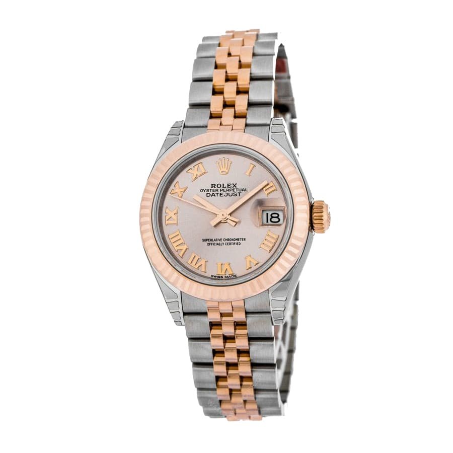 Alternative view of Rolex Lady-Datejust 279171 Everose Chocolate Dial Exclusive Clone Edition