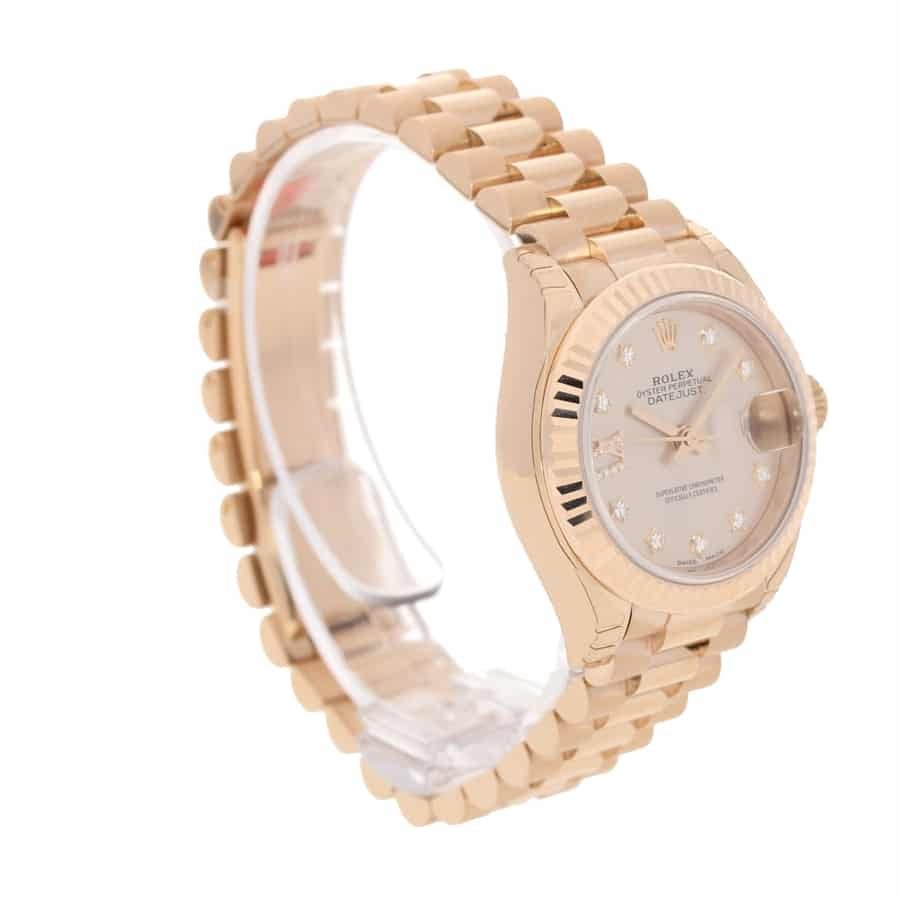 Rolex Lady-Datejust 279175 Everose Gold Authentic Copy 1:1 - 图片 2