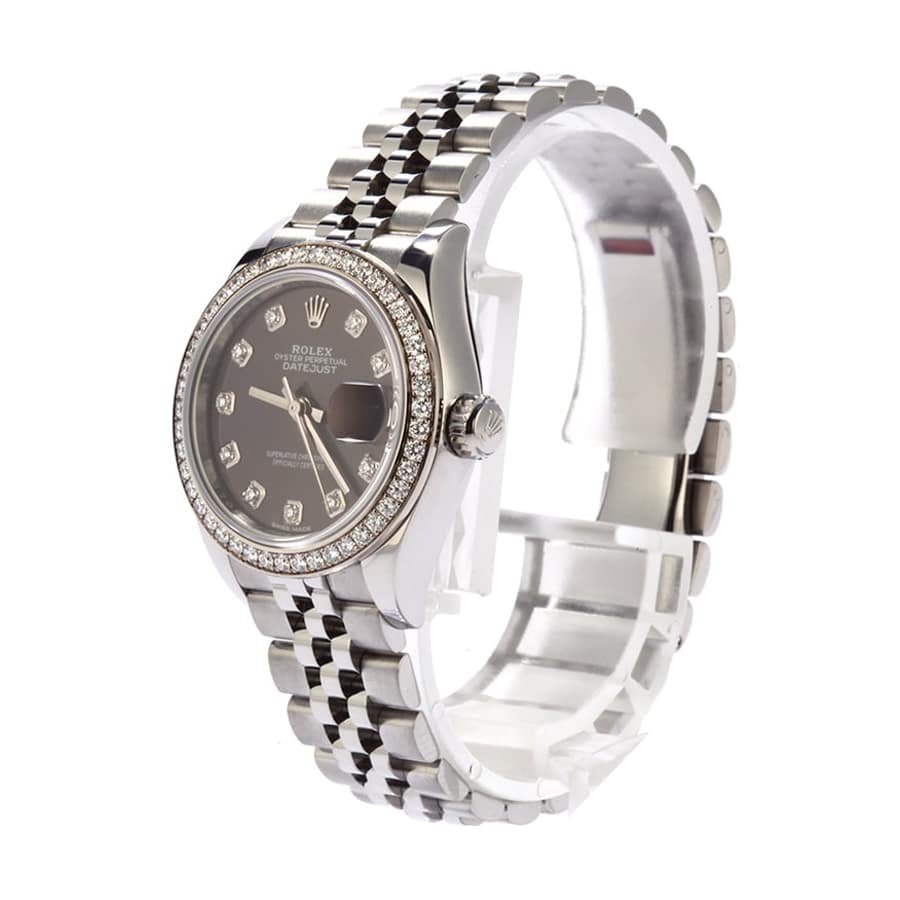 Alternative view of Rolex Datejust Jubilee Diamond 279381RBR Super Accurate Clone