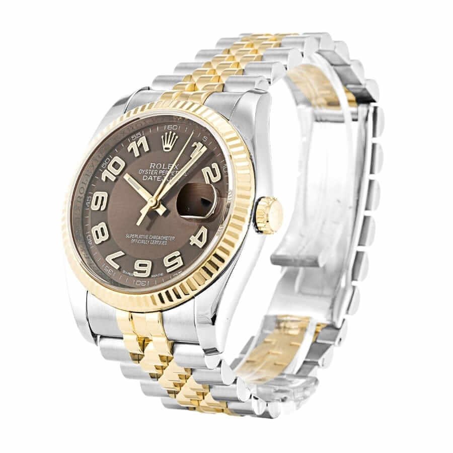Alternative view of Rolex Datejust 116233-0209 ??Bronze Dial?? Authentic Clone 1:1